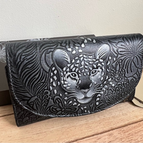 Anuschka Handbags - Anuschka Tooled Embossed Leather Wallet